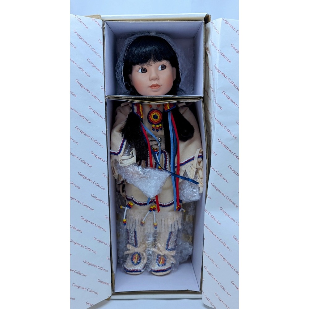 Georgetown Collection Artist's Edition Buffalo Child Porcelain Doll